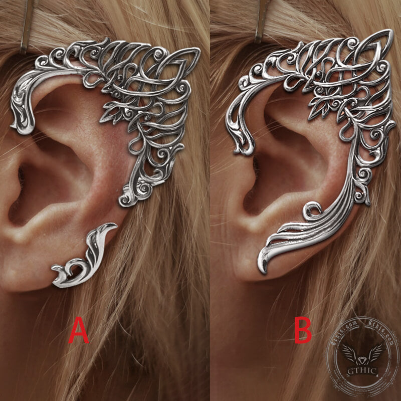 Retro Elf Stainless Steel Ear Cuff | Gthic.com