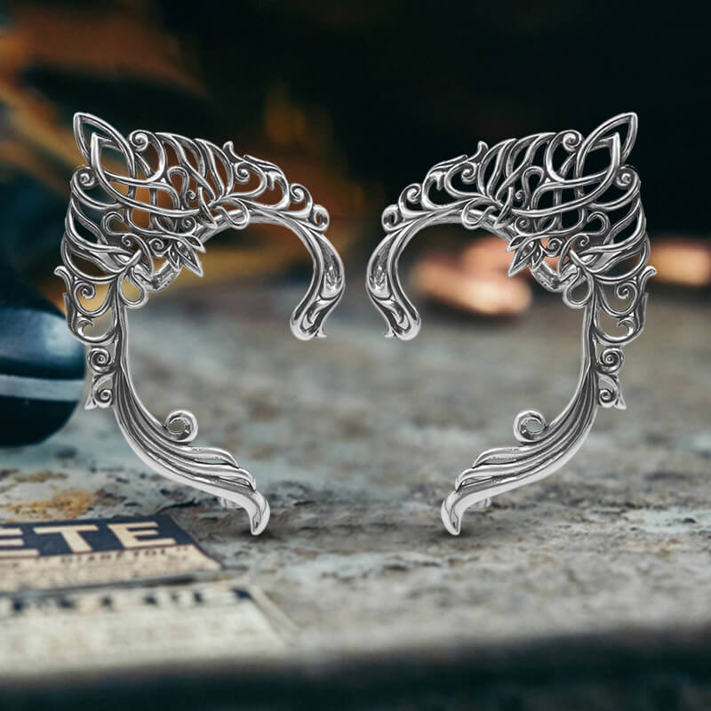 Retro Elf Stainless Steel Ear Cuff