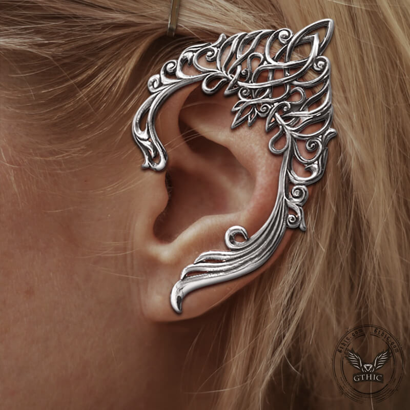 Retro Elf Stainless Steel Ear Cuff | Gthic.com