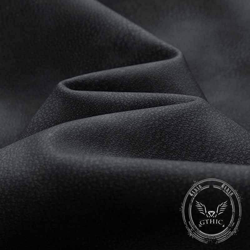 Retro Embroidered Pattern American PU Leather Jacket