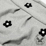 Retro Floral Embroidered Versatile Casual Pants