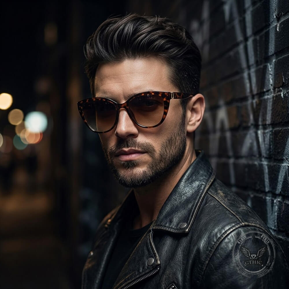 Retro Gradient Cat-Eye UV-Proof PC Sunglasses | Gthic.com