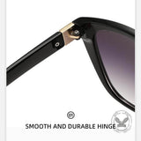 Retro Gradient Cat-Eye UV-Proof PC Sunglasses