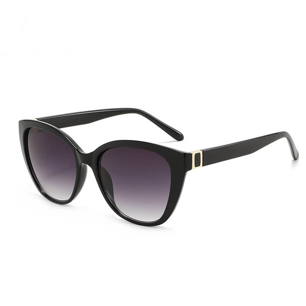 Retro Gradient Cat-Eye UV-Proof PC Sunglasses | Gthic.com