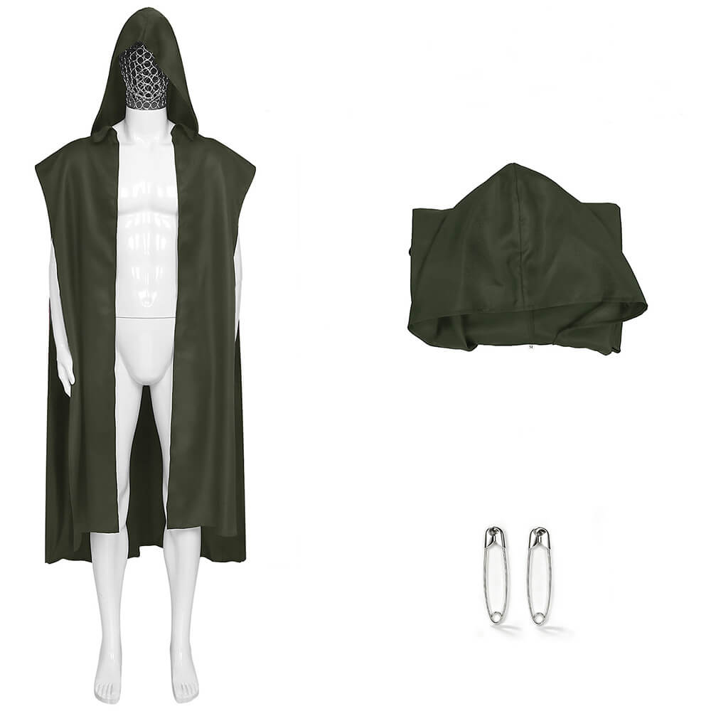 Retro Medieval Hobbit Viking Costume Cloak
