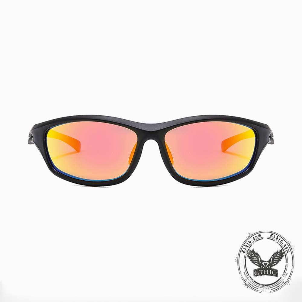Retro Outdoor Sporty Y2K Polarized PC Sunglasses