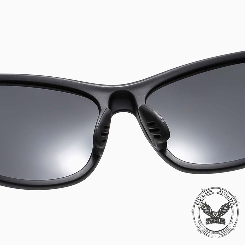 Retro Outdoor Sporty Y2K Polarized PC Sunglasses