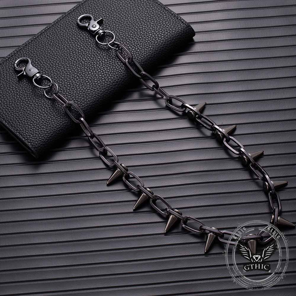 Retro Rock Spiked Punk Alloy Pants Chain