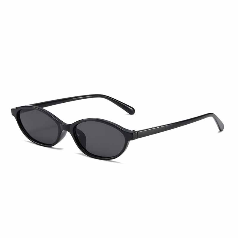 Retro Small Frame UV Protection PC Oval Sunglasses