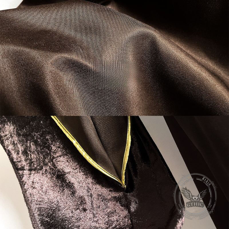 Retro Wizard Death Cosplay Halloween Costume Cloak