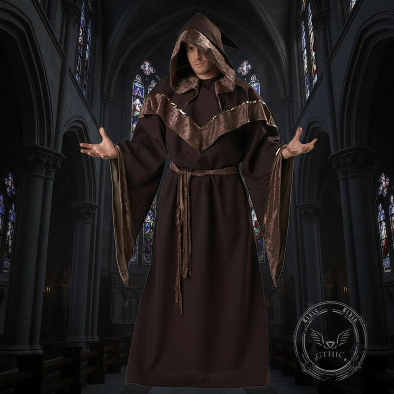 Retro Wizard Death Cosplay Halloween Costume Cloak | Gthic.com