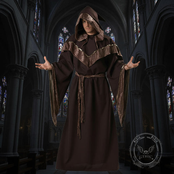 Retro Wizard Death Cosplay Halloween Costume Cloak | Gthic.com