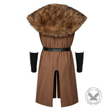 Revival Of Medieval Viking Warrior Robe Costume Set