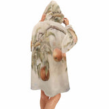 Ripe Apple Print Blanket Hoodie