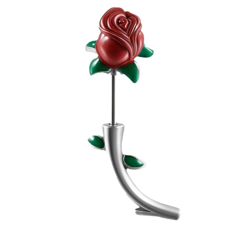 Rose Buds Stainless Steel Piercing Earrings | Gthic.com