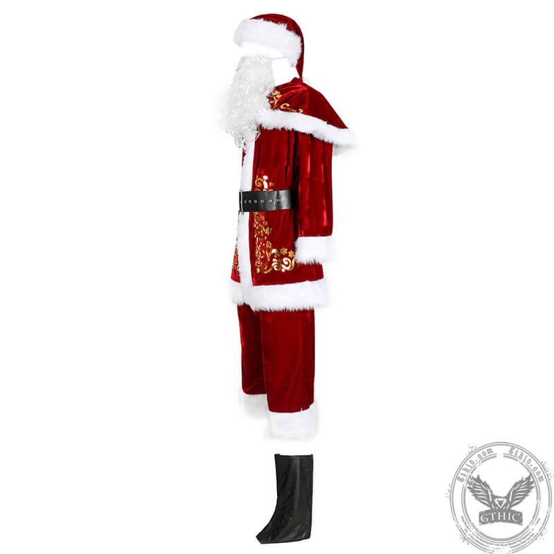 Santa Claus Men’s Christmas Costume Set