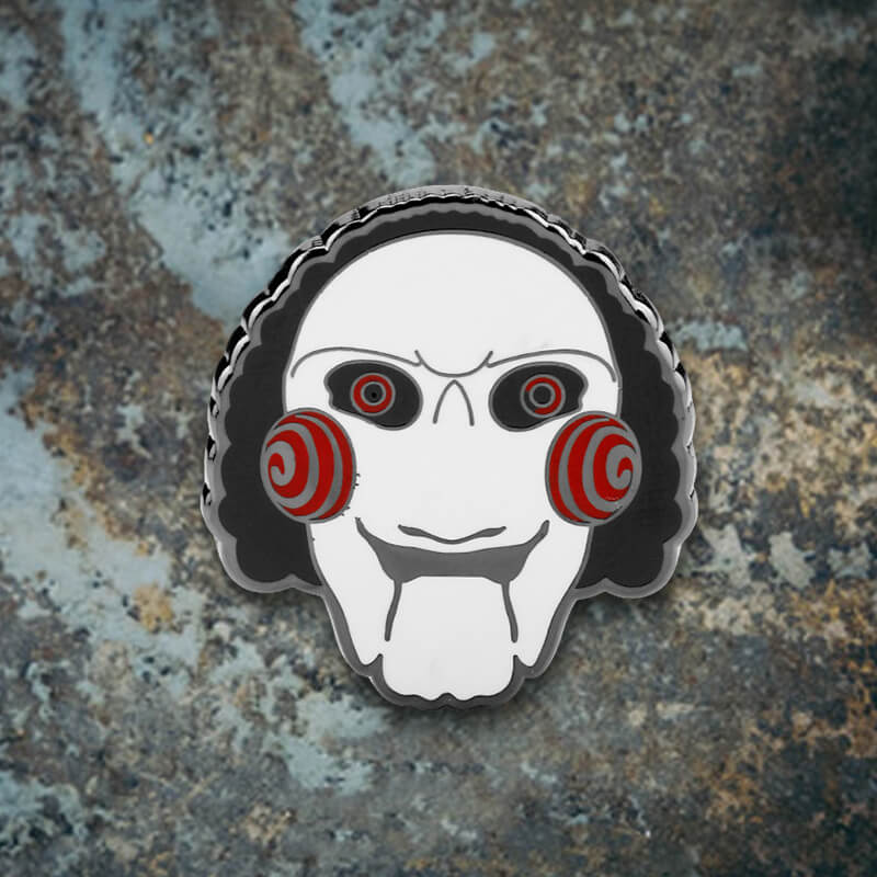 Saw Billy Mask Alloy Brooch – GTHIC