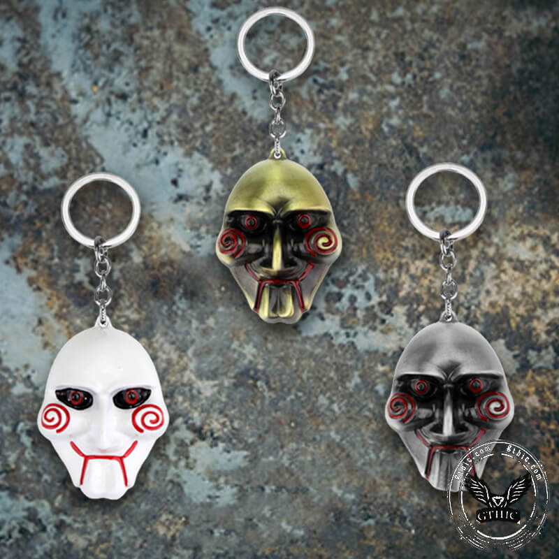 Key Hole Mask Saw Billy Mask Alloy Key Chain – GTHIC