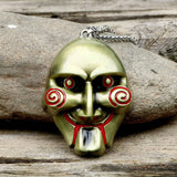 Saw Billy Mask Alloy Necklace