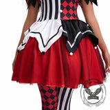 Scary Clown Cosplay Party Halloween Costume
