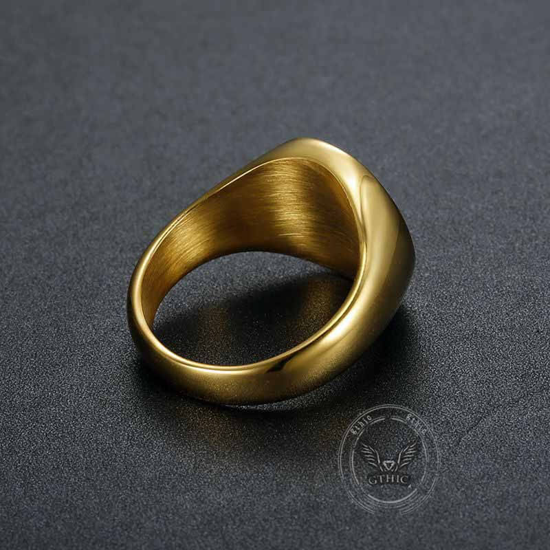Seal of The Prophet Stainless Steel Islamic Ring