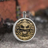 Seven Deadly Sins Of Greed Zinc Alloy Hobo Nickel Coin Pendant