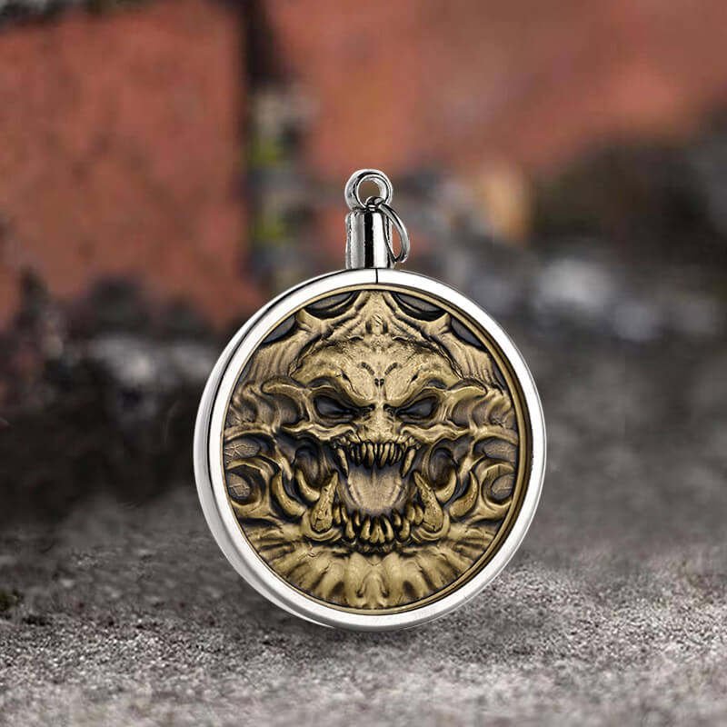 Seven Deadly Sins Zinc Alloy Hobo Nickel Coin Pendant