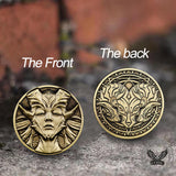Seven Deadly Sins Of Lust Zinc Alloy Hobo Nickel Coin Pendant | Gthic.com