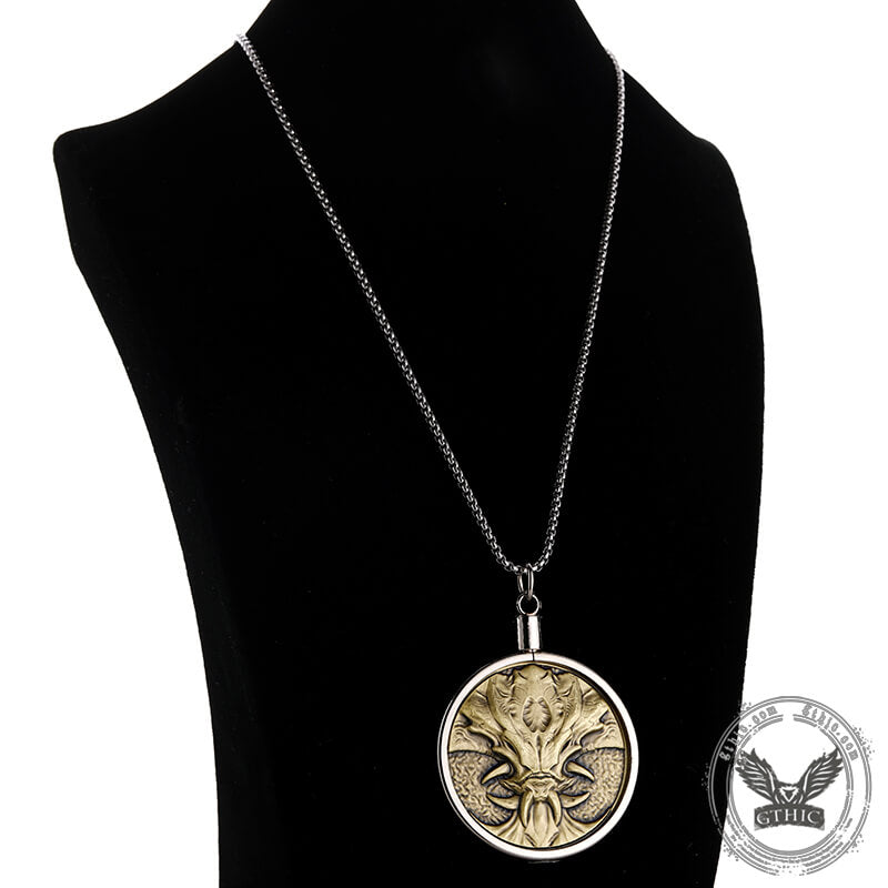 Seven Deadly Sins Of Pride Zinc Alloy Hobo Nickel Coin Pendant | Gthic.com