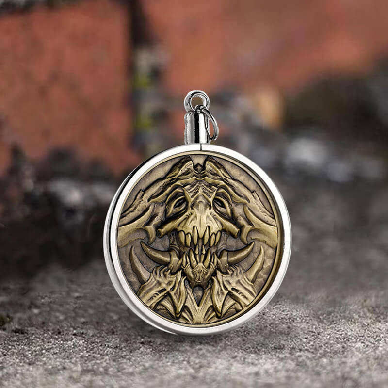 Seven Deadly Sins Of Sloth Zinc Alloy Hobo Nickel Coin Pendant