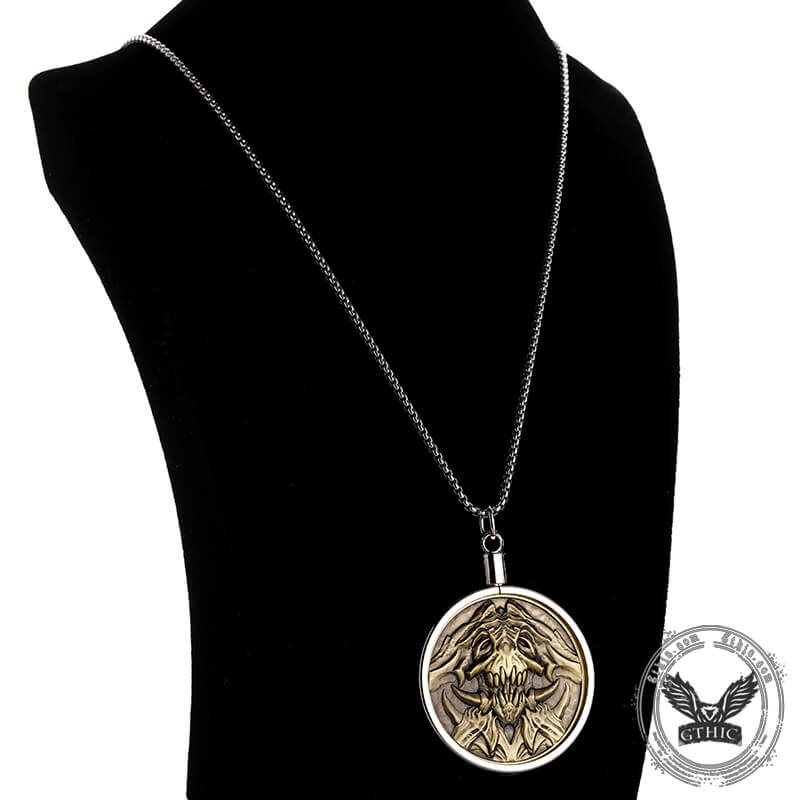 Seven Deadly Sins Of Sloth Zinc Alloy Hobo Nickel Coin Pendant | Gthic.com