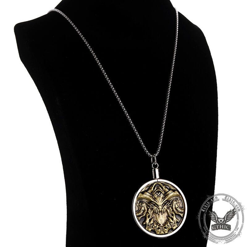 Seven Deadly Sins Of Wrath Zinc Alloy Hobo Nickel Coin Pendant | Gthic.com