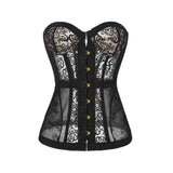 Sexy Cutout Lace Slim-Fit Strapless Corset | Gthic.com