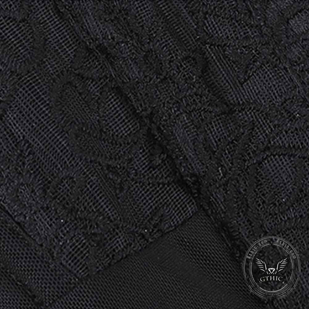 Sexy Cutout Lace Slim-Fit Strapless Corset
