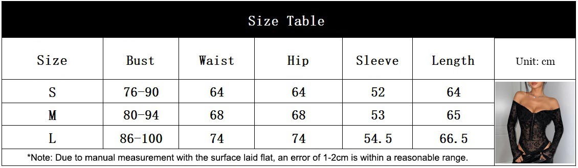 Sexy Off-Shoulder Dragon Pattern Translucent Bodysuit