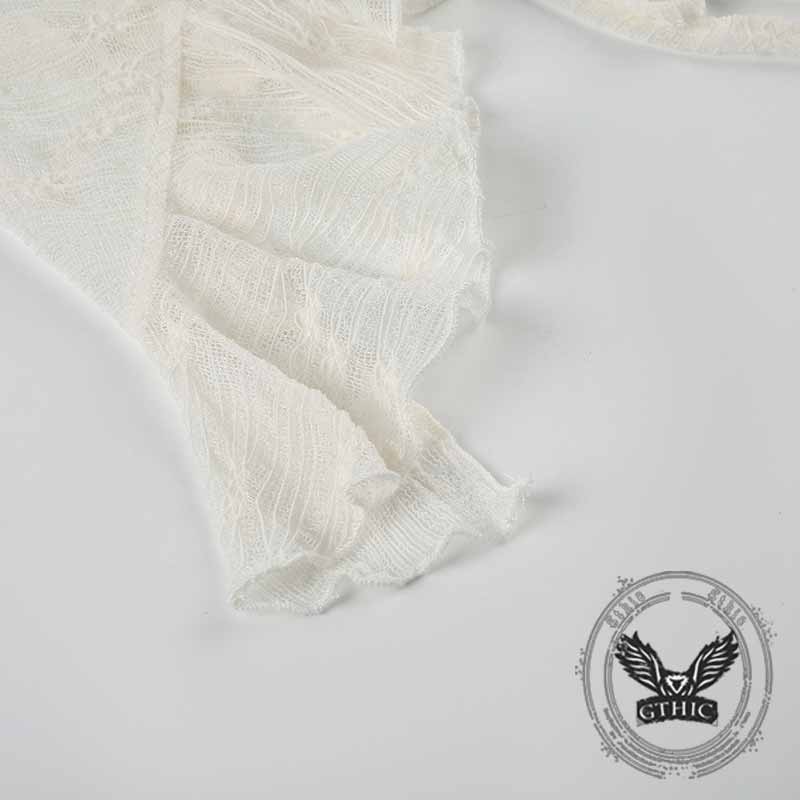 Sexy Shell Tassel V-Neck See-Through Camisole