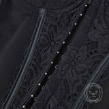 Sexy Slim Fit See Through Lace Suspender Corset