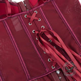 Sexy Slim Fit See Through Lace Suspender Corset