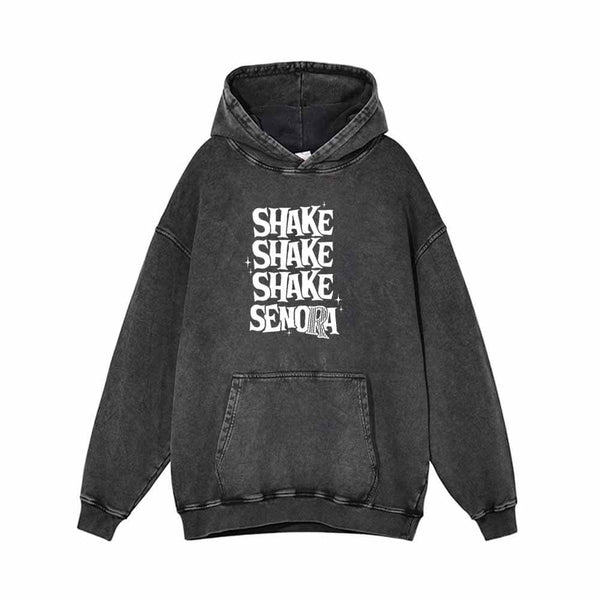 Shake And Senora Vintage Washed Hoodie | Gthic.com