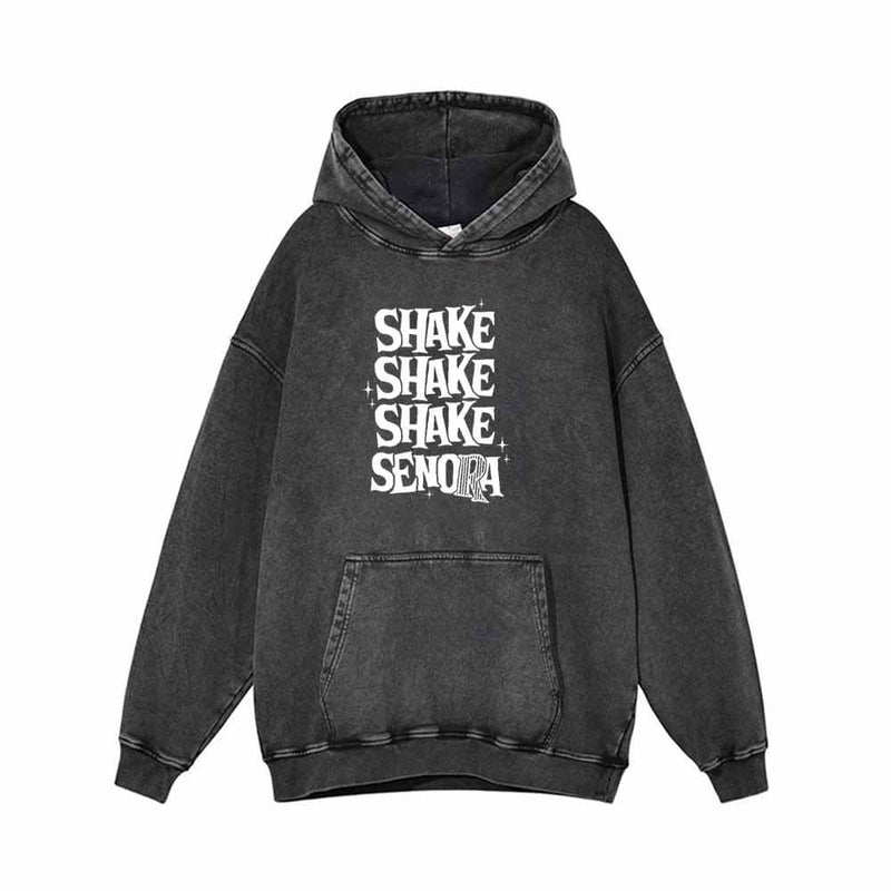 Shake And Senora Vintage Washed Hoodie | Gthic.com