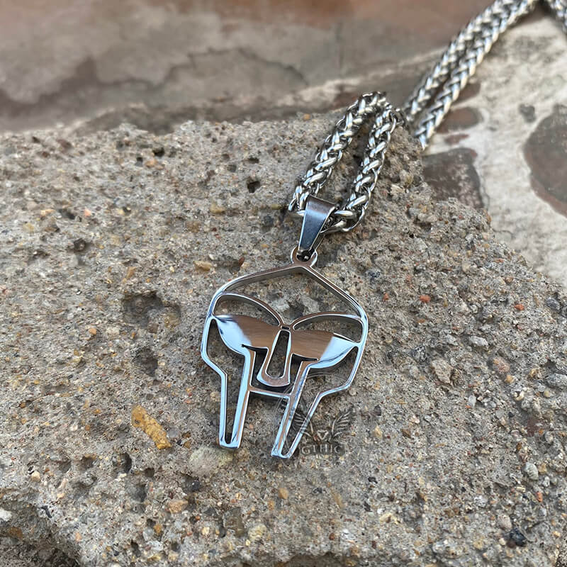 MF Doom Mm Black Tide Brand Pendant Necklace Men And Women HipHop  Personality Couple Fashion AllMatch Jewelry Gift2353957 From 19,89 € |  DHgate