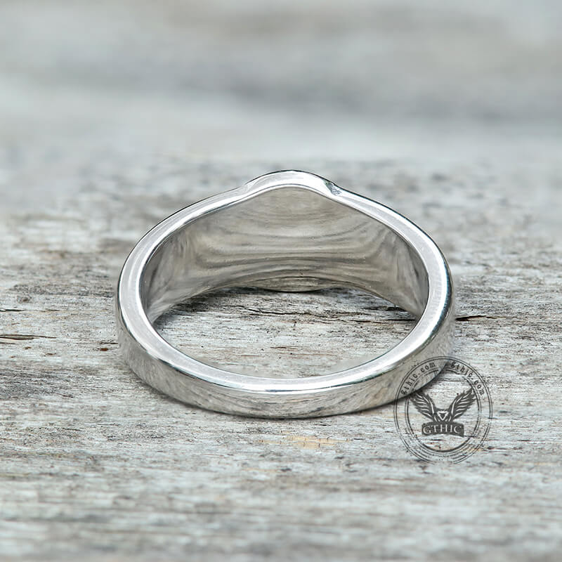 Simple Celtic Knot Stainless Steel Viking Ring