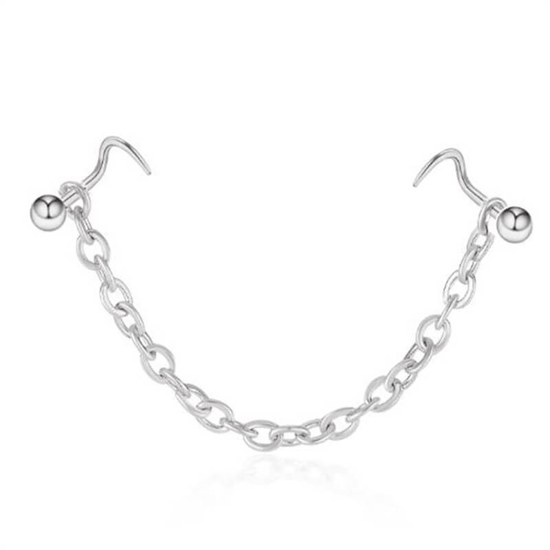 Simple Chain Stainless Steel Nose Ring