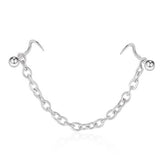 Simple Chain Stainless Steel Nose Ring