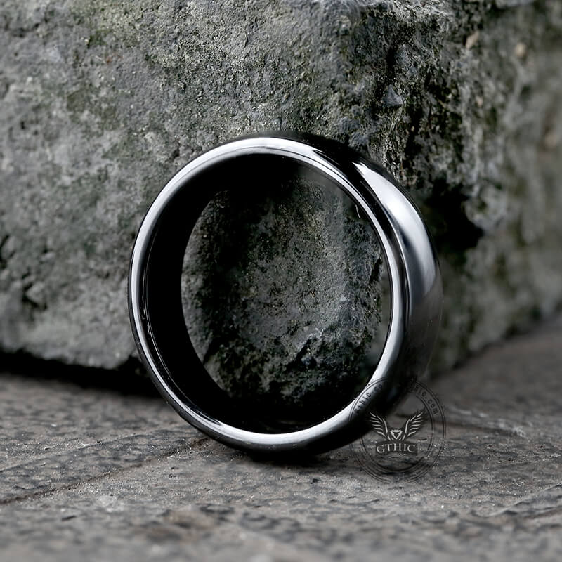 Simple Couple Wedding Ceramic Ring