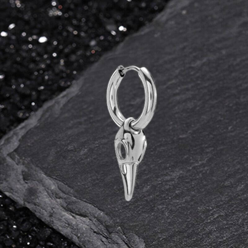 Pendientes Animales Serpiente Enrollada Acero Inoxidable