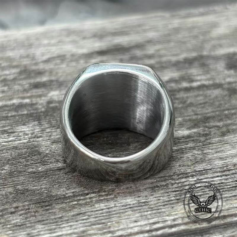 Simple DIY Color Printed Photo Stainless Steel Ring