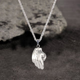 Simple Gesture Expression Stainless Steel Pendant | Gthic.com