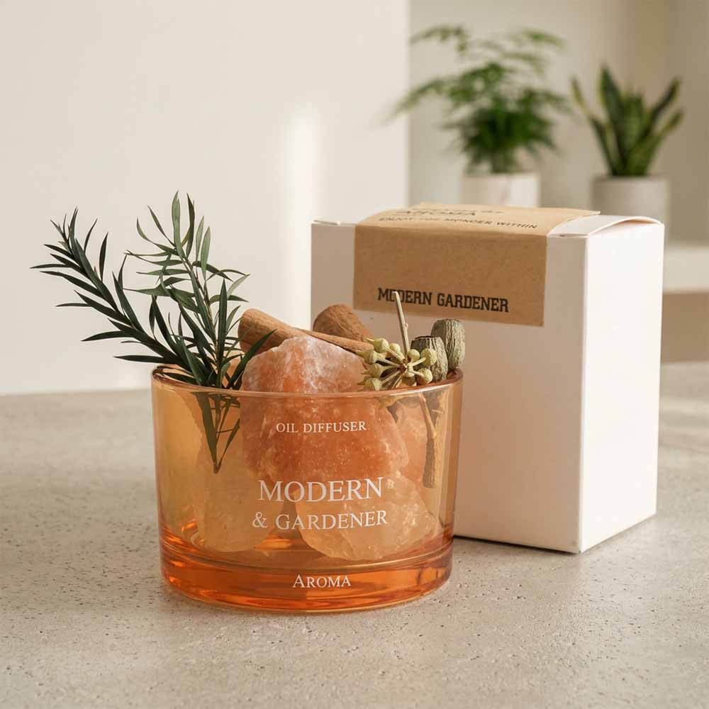 Simple Modern Crystal Stone Aromatherapy Cup Figurine
