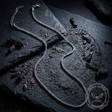 Simple Shimmering Stainless Steel Clavicle Necklace